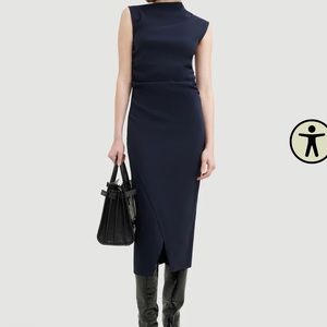 Modern Citizen Navy Full Length Dress, Excellent Condition